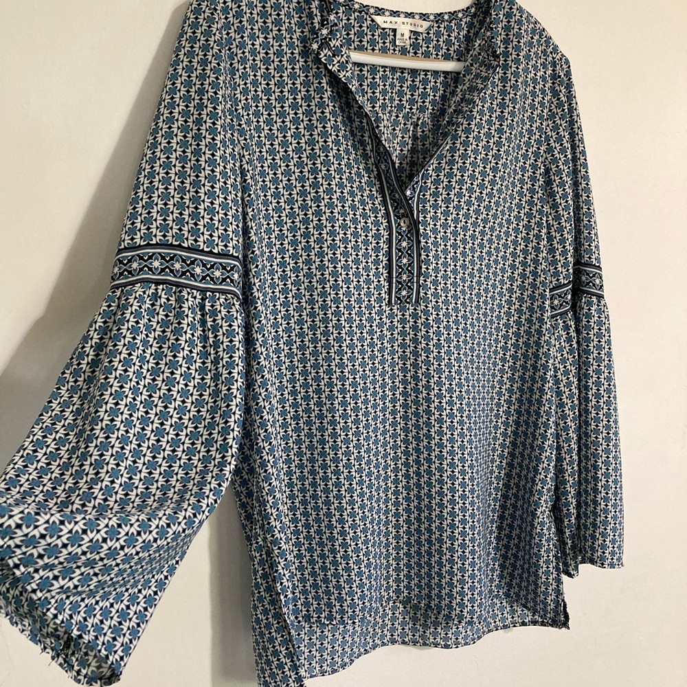 bell sleeve blouse